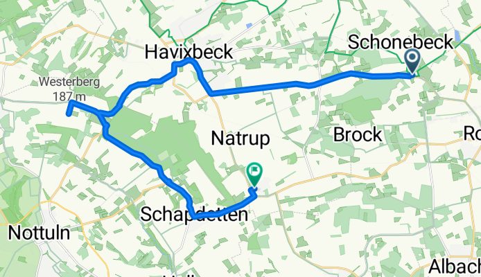 Schonebeck nach Tilbeck 2C