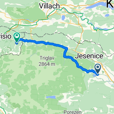 From Bled to Tarvisio