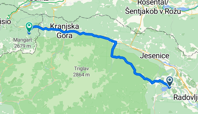 From Bled to Tarvisio