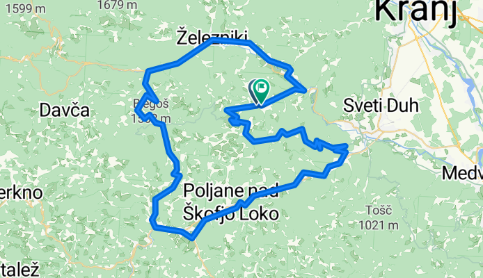 Zgornja Luša, Selca to Zgornja Luša, Selca