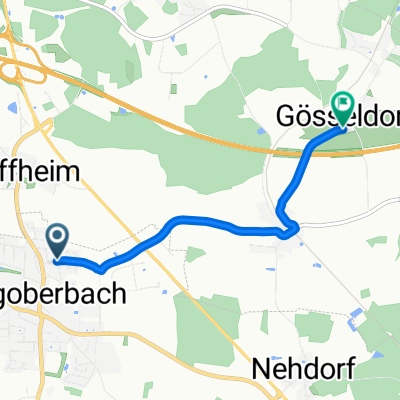 Schwandorfer Straße nach Gösseldorf