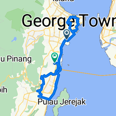 Lebuh Sungai Pinang to Cangkat Minden Jalan