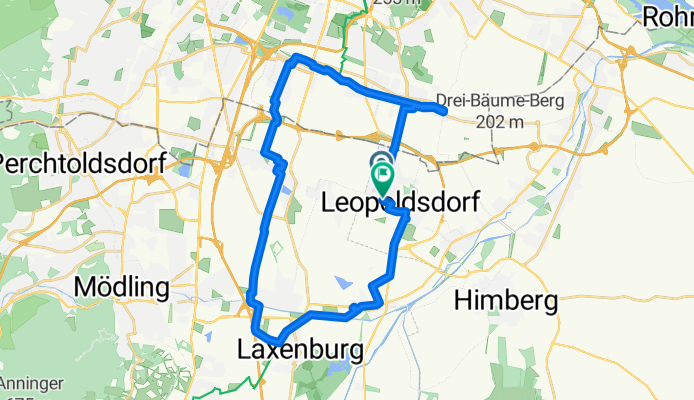 Route in Leopoldsdorf