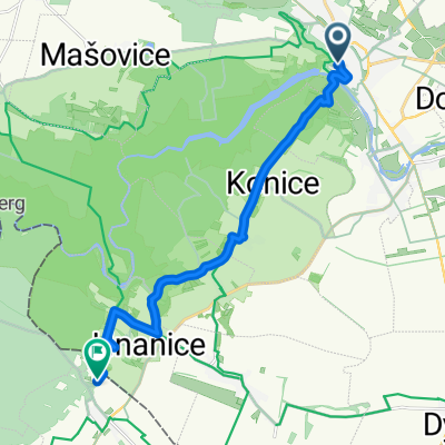 Hradní, Znojmo nach Retzbach