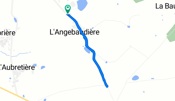De L'Angebaudière à L'Angebaudière