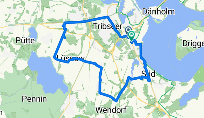 Langendorfer Berg über Lüssow