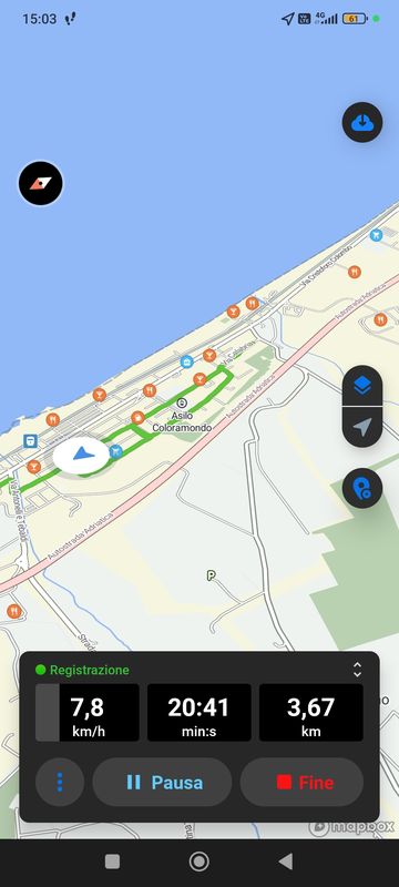 Da Via Alcide De Gasperi a Via Giacomo Puccini