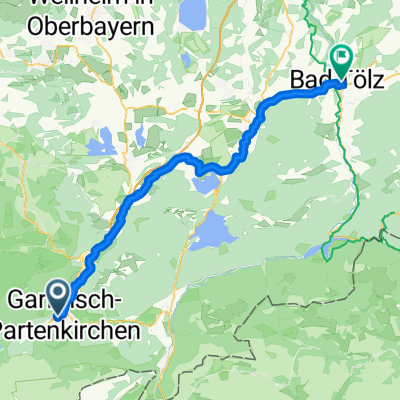 Von Garmisch-Partenkirchen bis München