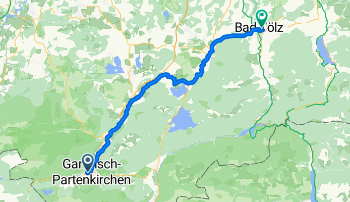 Von Garmisch-Partenkirchen bis München