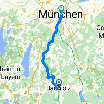 Von Bad Tölz bis München