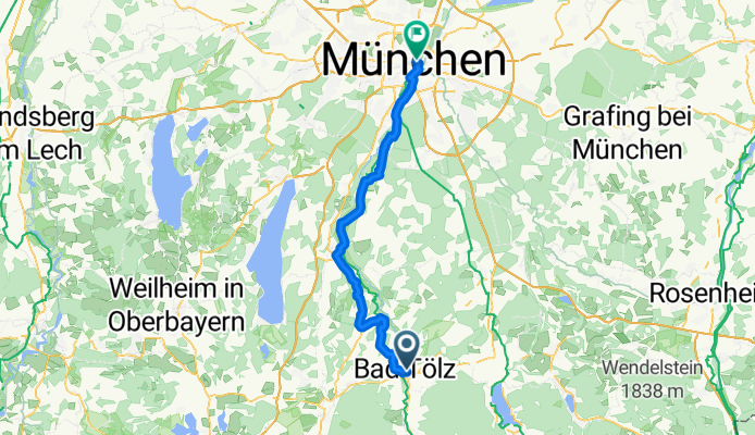 Von Bad Tölz bis München