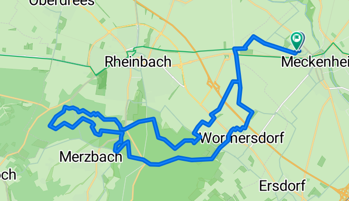 Gerhard-Fey-Straße, Meckenheim nach Solitärweg, Meckenheim