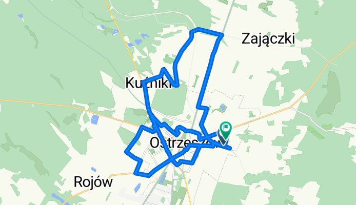 Podmiejska, Ostrzeszów do Podmiejska, Ostrzeszów