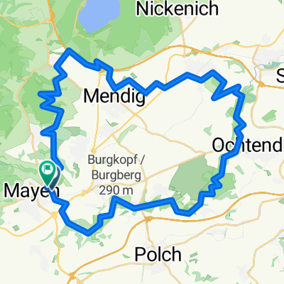 Mayen Goethestraße nach Ostbahnhofstraße