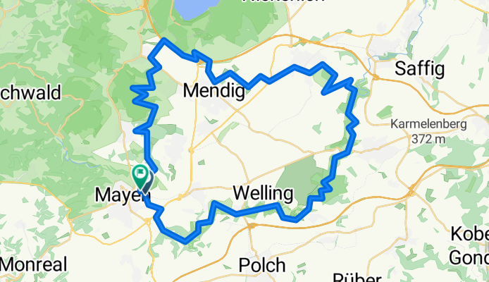 Mayen Goethestraße nach Ostbahnhofstraße