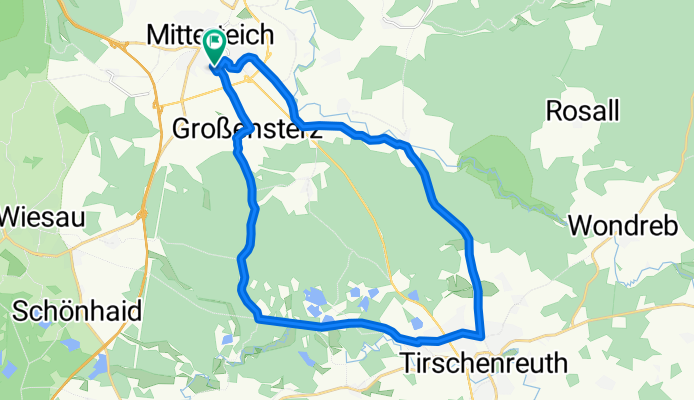 Tirschenreuth - Wondrebtal
