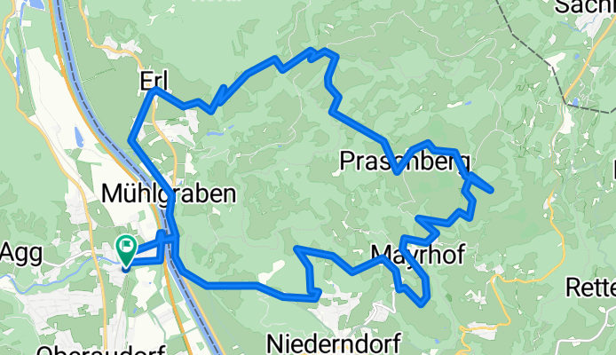 Niederndorfer über Praschberg retour