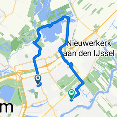 Berlagestraat, Rotterdam naar Reigerlaan, Capelle aan den IJssel