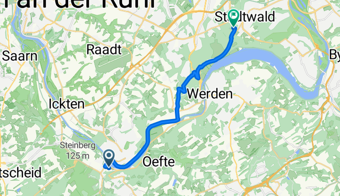 Werdener Straße, Essen nach Ägidiusstraße, Essen