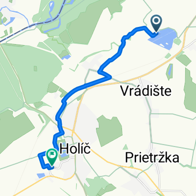Rybník, Skalica až Márie Terézie, Holíč
