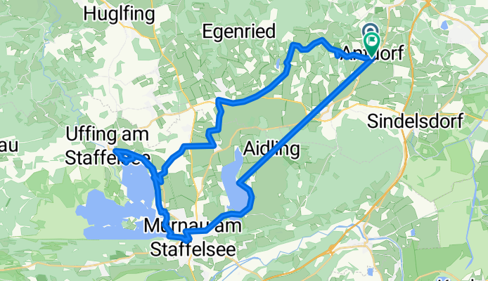 Im Seefeld, Antdorf nach Hauptstraße, Antdorf