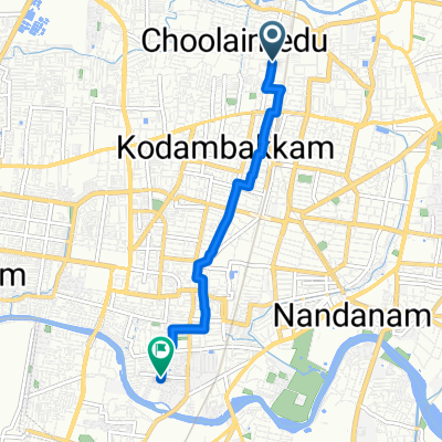 Choolaimedu High Road 43/18 to VGP Road 42/126