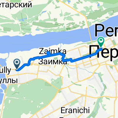 Трамвайная улица, Пермь до Советская улица, Пермь