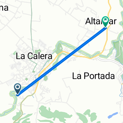 De Carrera 5-16 a La Calera-Sopo