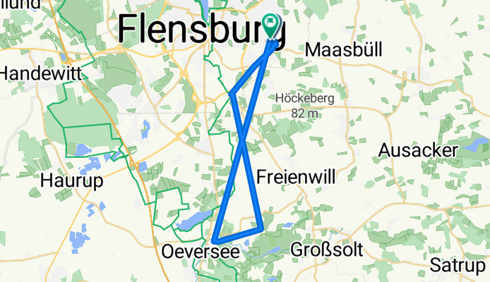 Bäckerweg nach Bäckerweg