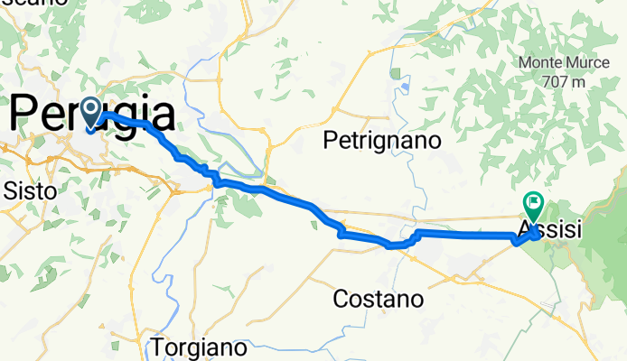 Da Via del Pozzo a Porta San Francesco