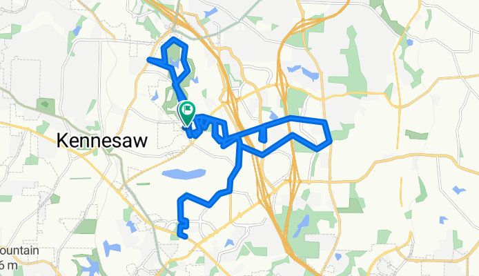 Creekside Drive Northwest to Creekside Drive Northwest