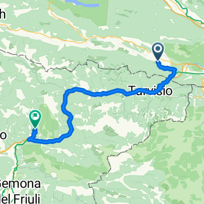 Feistritz an der Gail, Feistritz an der Gail nach SP 112, Moggio Udinese