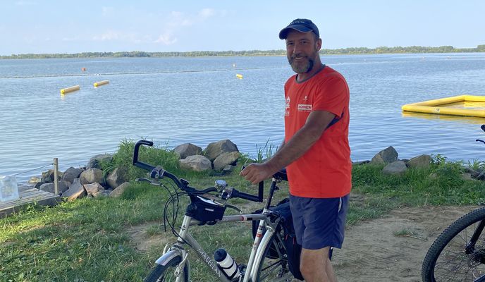 Photo 1 of the Bikemap route "Tisza-tó kör"