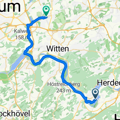 Gustav-Vorsteher-Straße, Wetter (Ruhr) nach Wiebuschweg, Bochum
