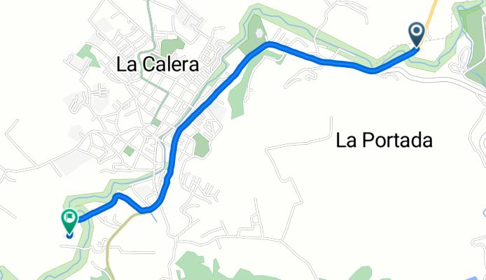 De La Calera-Sopo a Carrera 5-16