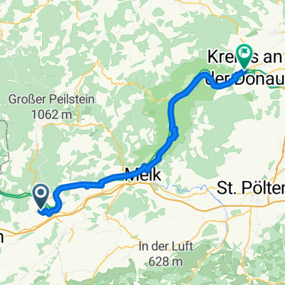 Felderstraße, Ybbs an der Donau to Obere Landstraße, Krems an der Donau