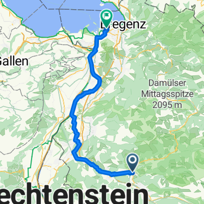 Von Ludesch bis Hard