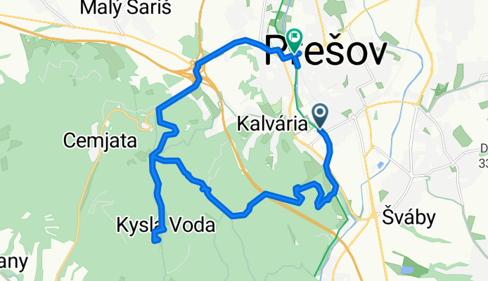 Jána Pavla II. do Levočská