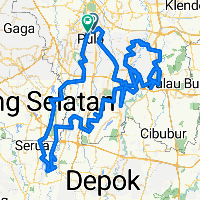 Jalan Iskandarsyah Raya No.1A to Jalan Melawai Raya