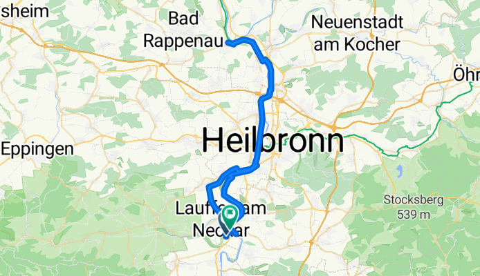 Kirschenweg nach Am Forchenwald