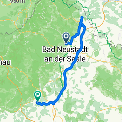Am Baumgarten, Wollbach nach Ramsthal