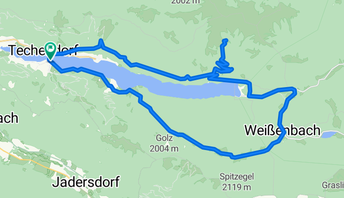 Ostufer-Runde mit Techendorfer-Alm