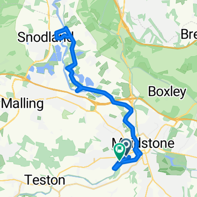 Upper Fant Road, Maidstone to Roseholme, Maidstone