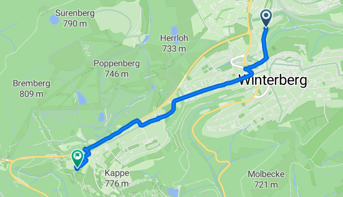 2b Hamm-Uentrop nach Winterberg