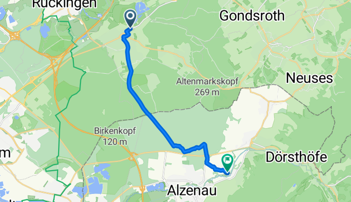 Von Rodenbach bis Kahltalmühle (1/2)