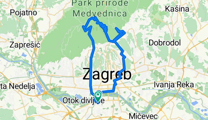 Anićeva ulica, Zagreb to Hermanov odvojak, Zagreb