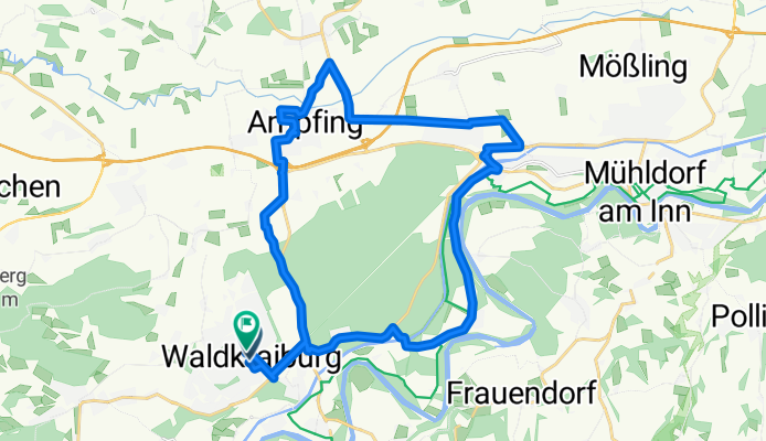 Stadtplatz, Waldkraiburg nach Stadtplatz, Waldkraiburg