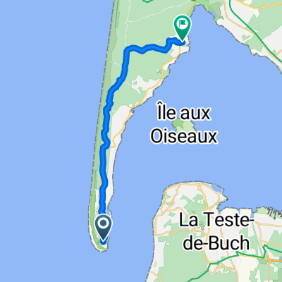 Avenue Est, Lège-Cap-Ferret à Route des Pastourelles, Lège-Cap-Ferret
