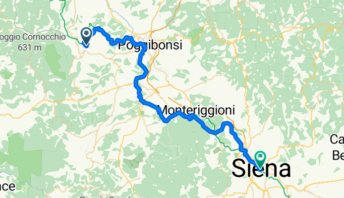 Von Peccioli bis San Gimignano