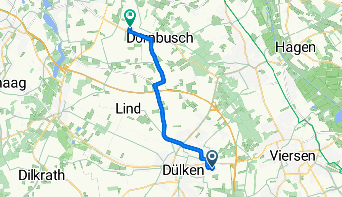 Heesstraße, Viersen nach Bocholt, Nettetal